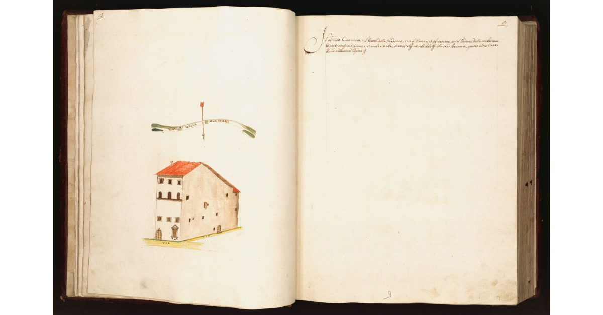 [Casa con granaio in] Cappella della Madonna [a Pistoia]