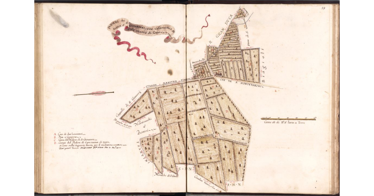 Poderi di S. Giovanni, cioè Casanuova di Sopra e Casanuova di Sotto