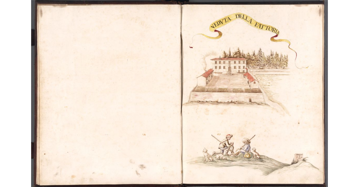 Veduta della Fattoria