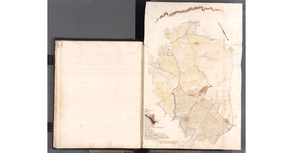 Poderi e terreni appresso alla Fattoria