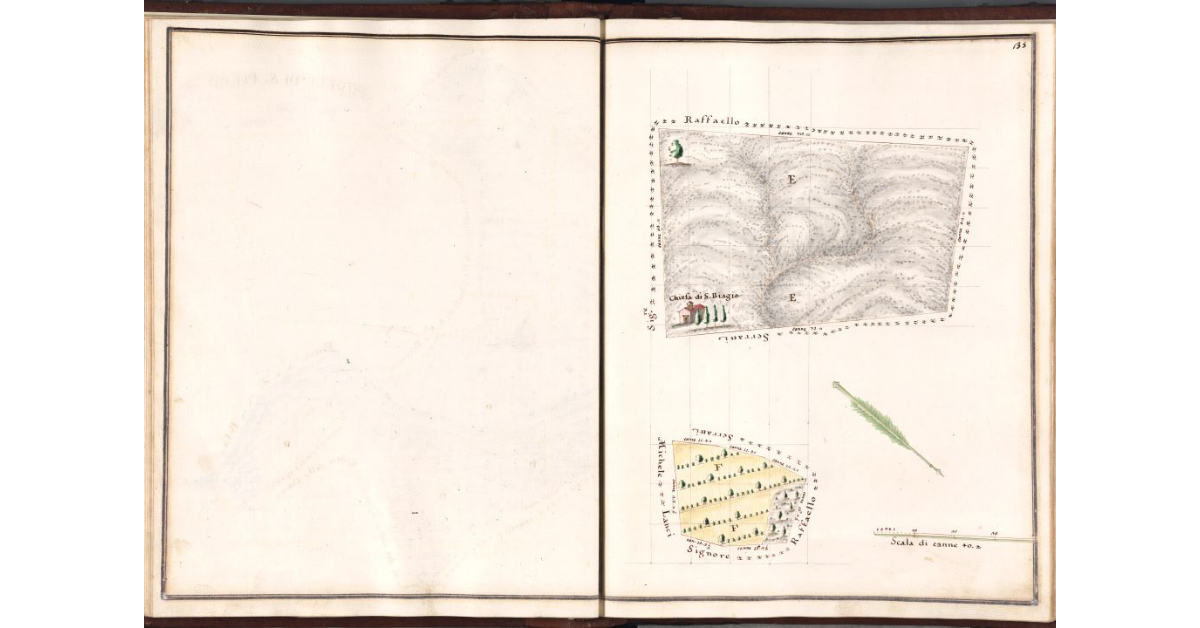 [Terre spezzate di San Biagio dipendente dal Podere di S. Piero]