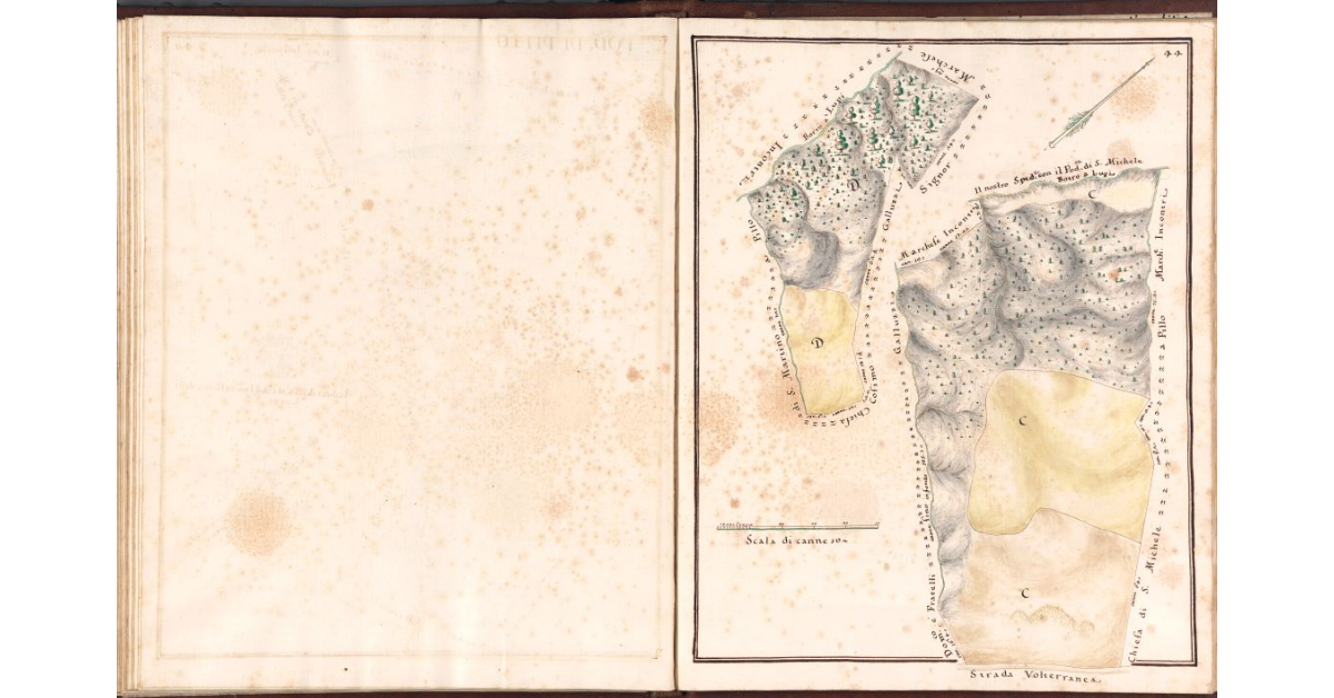 [Terre spezzate dipendenti dal Podere di Pillo]