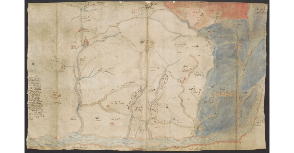 [Pianta dei Beni del Marchese Francesco di Nebbiana]