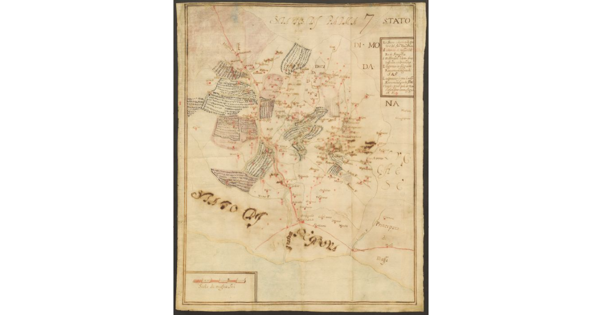 [Pianta della Lunigiana]