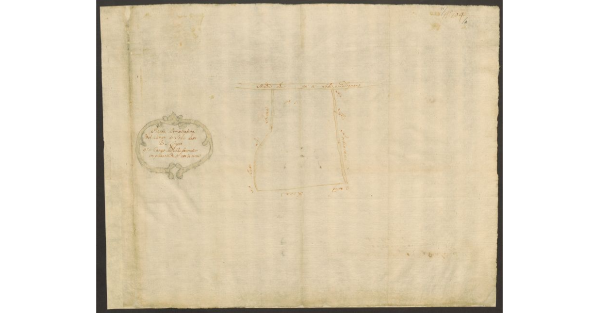 Pianta Demostrativa del Campo de Sodi detto di S. Lazero