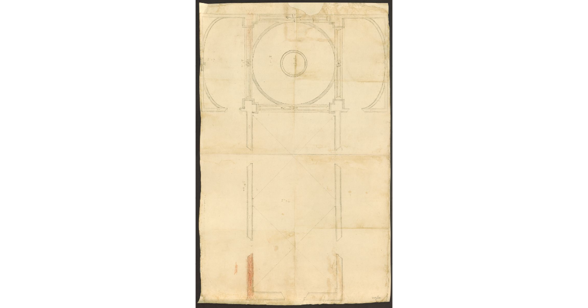 [Pianta di una cattedrale]