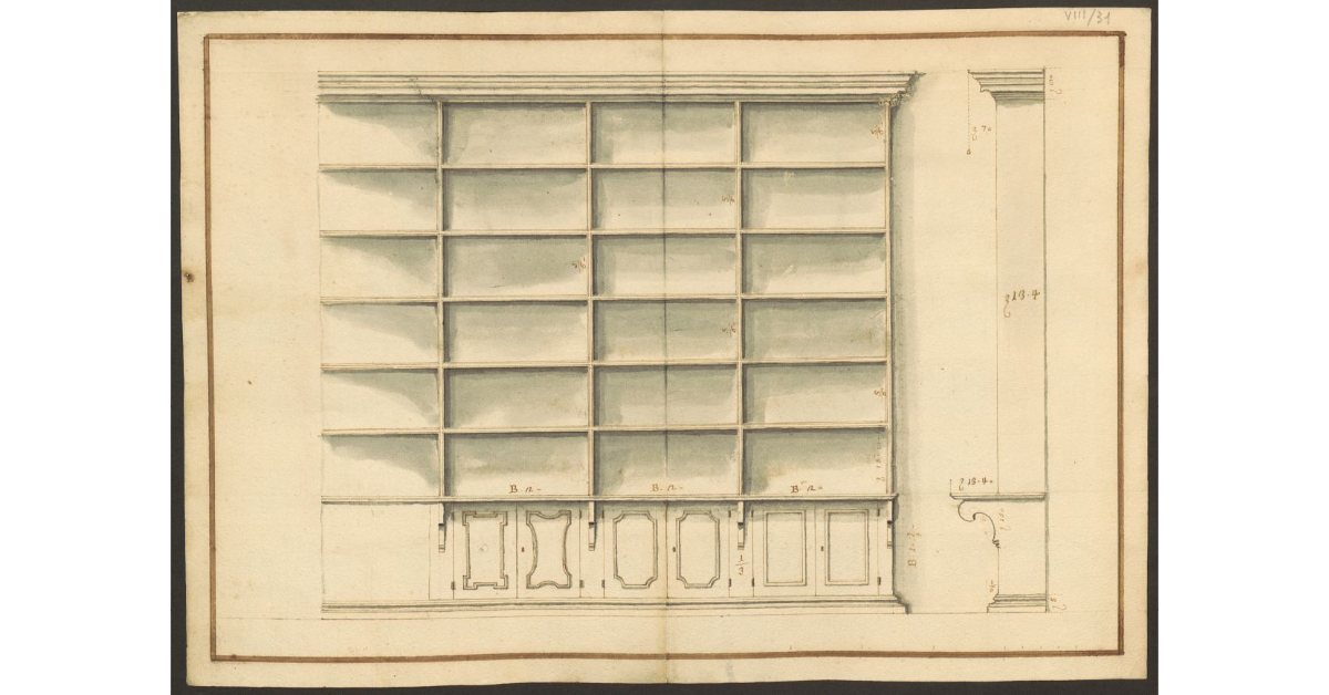 [Progetto per l’arredamento della cancelleria]