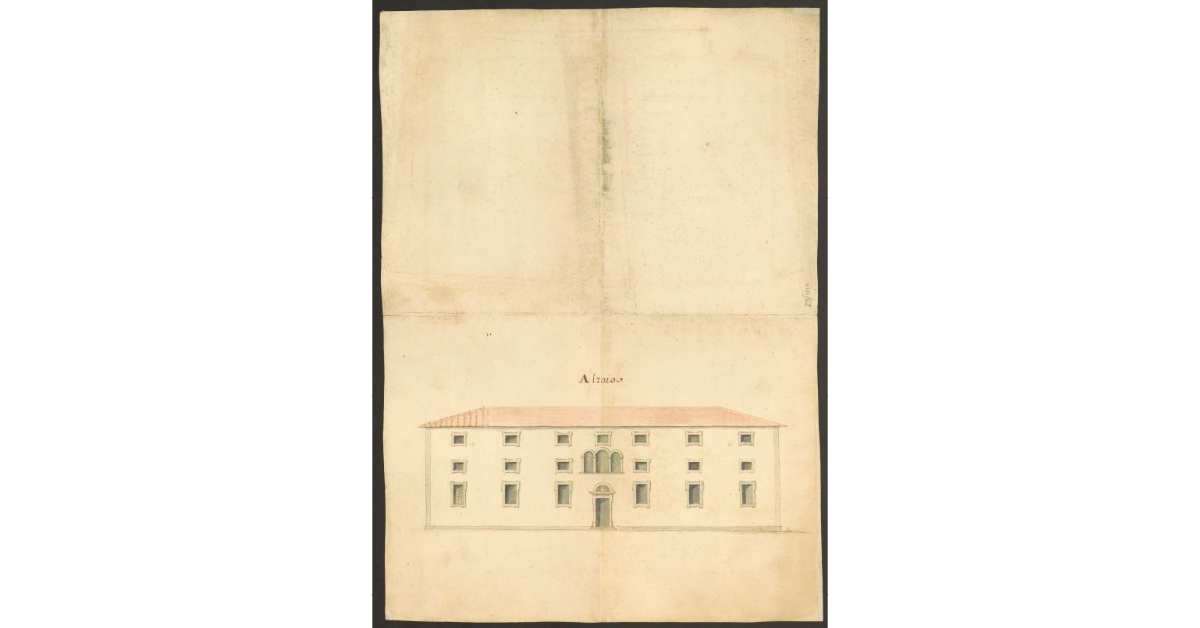 [Alzato dell’edificio del Monte dei Pegni di …..]