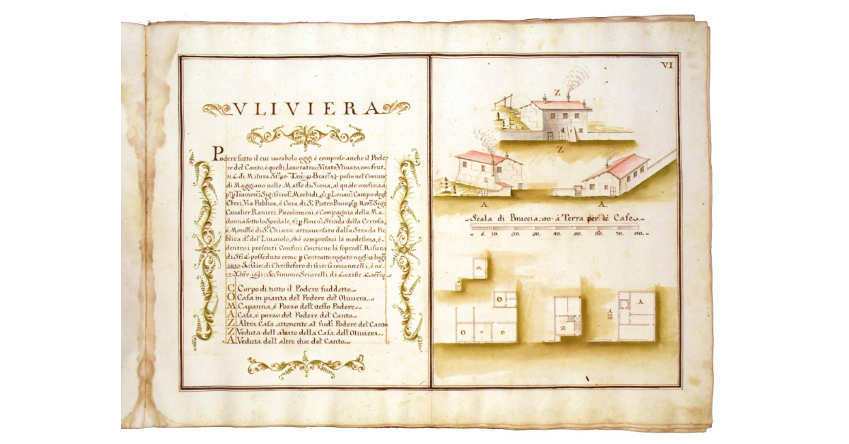 Uliviera [case e annessi del podere]