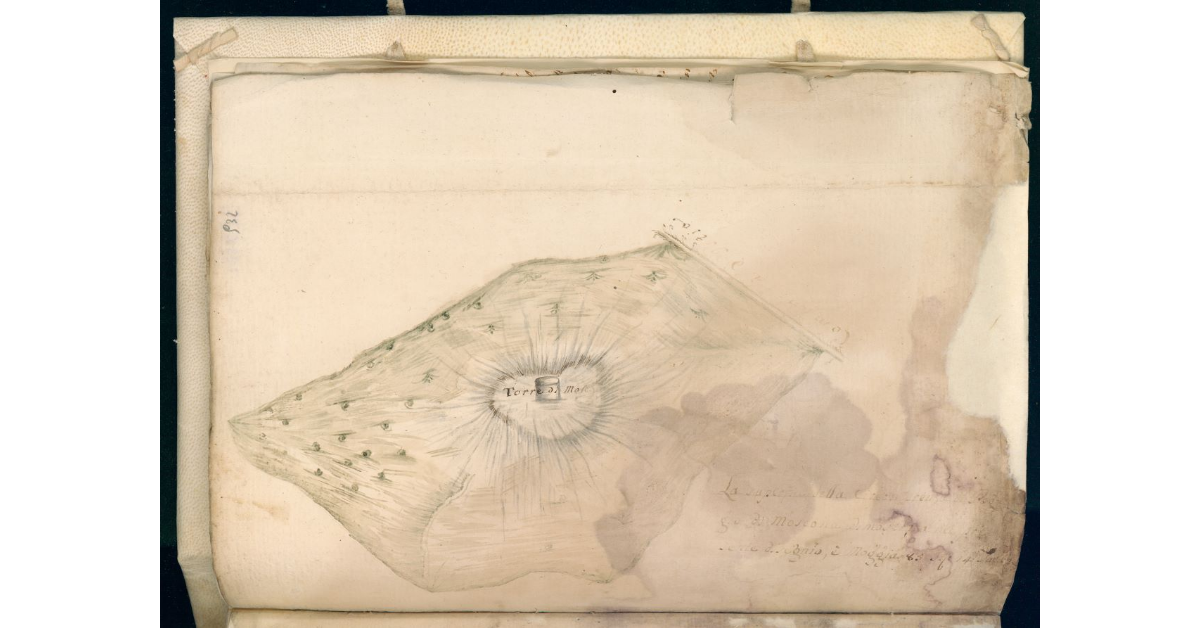 [Pianta del Poggio di Moscona]