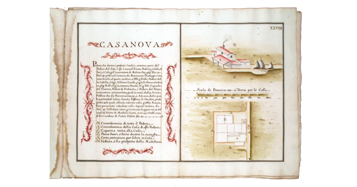 Casanova [case e annessi del podere]