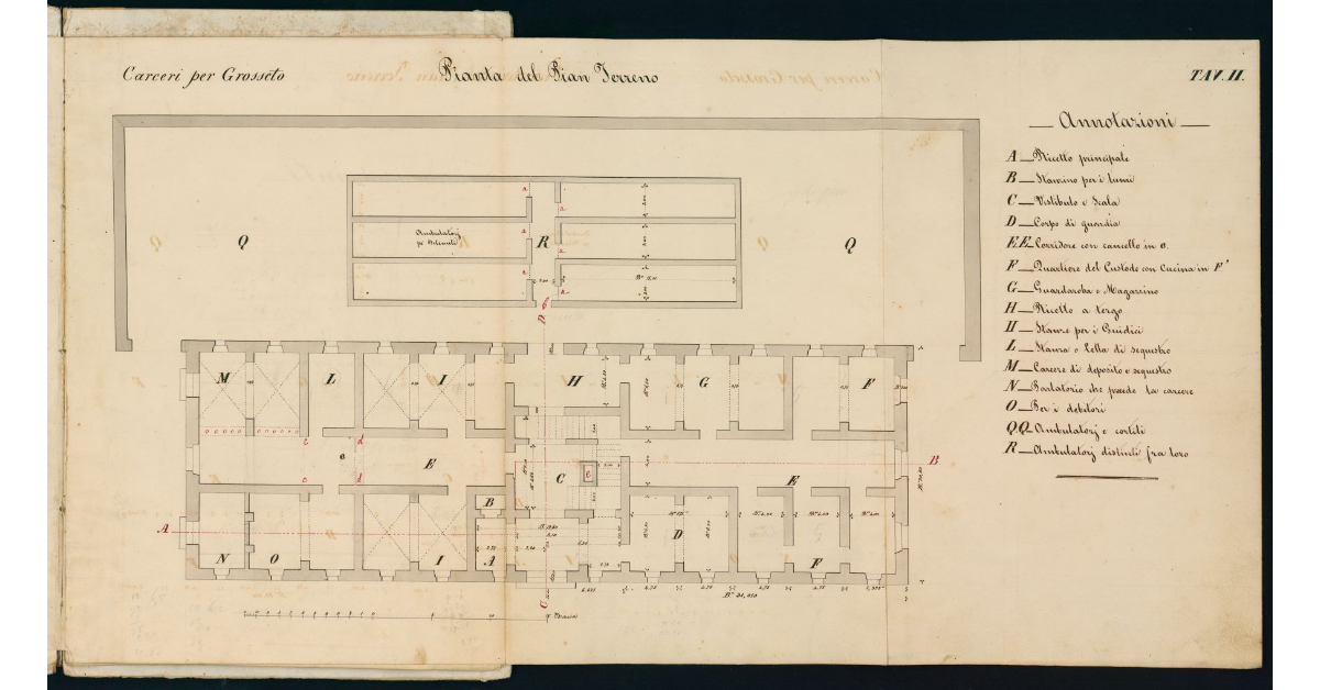 Pianta del Pian Terreno