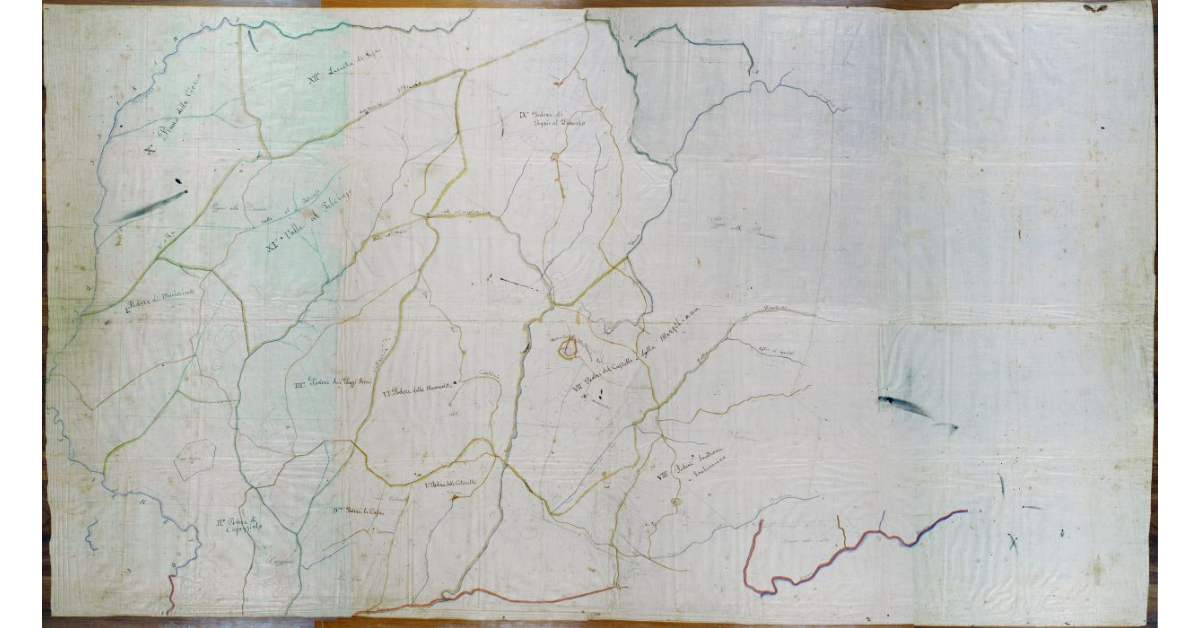 [Pianta della tenuta della Marsiliana]