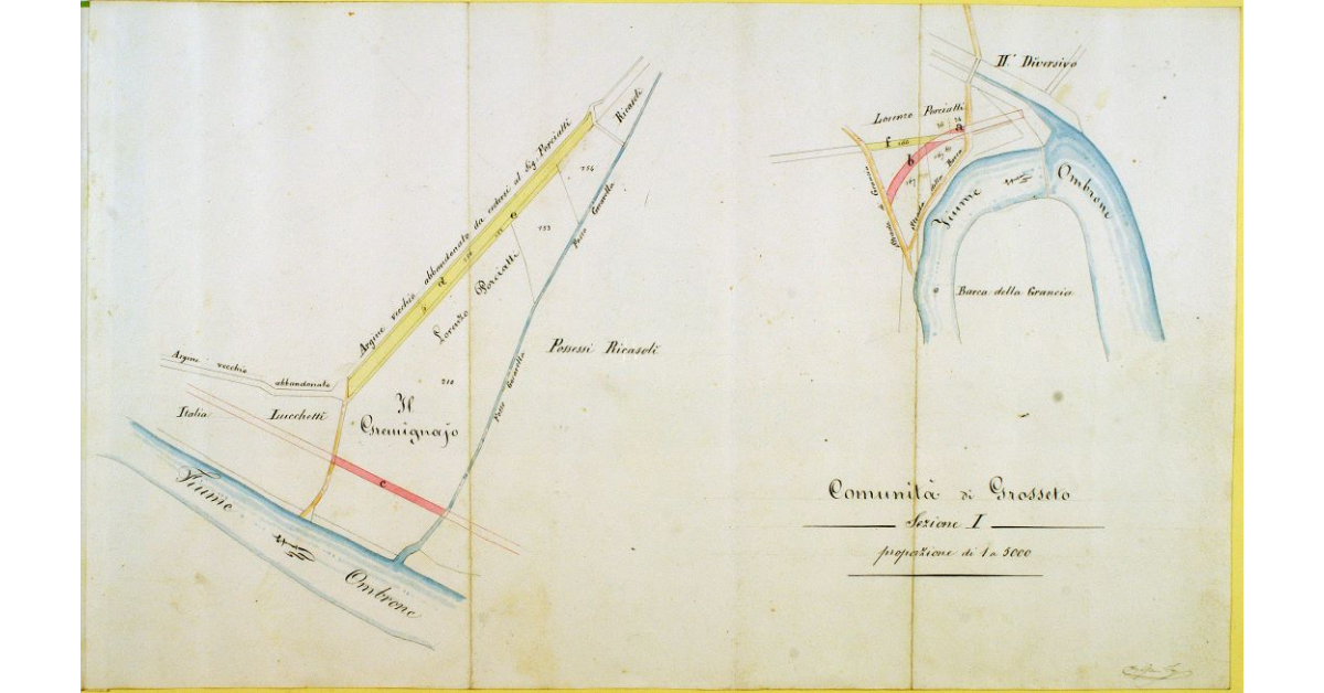 [Espropriazione degli appezzamenti di terreno del sig. Lorenzo Porciatti per la realizzazione del nuovo argine destro del fiume Ombrone]