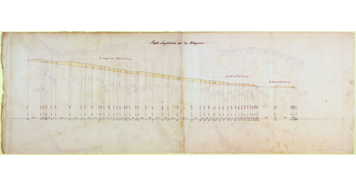Profilo Longitudinale del Fosso Albignaccia