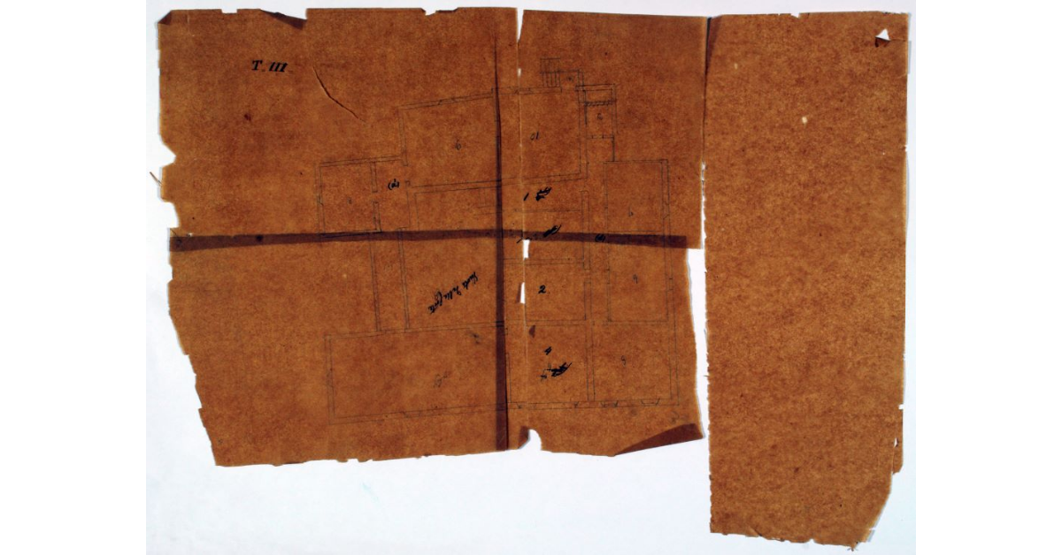 [Pianta del secondo piano della Prefettura]