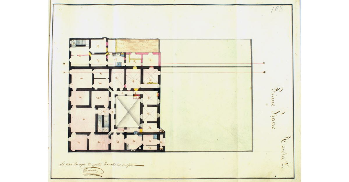 [Primo Piano dei palazzi Diaz e dell'Azienda]