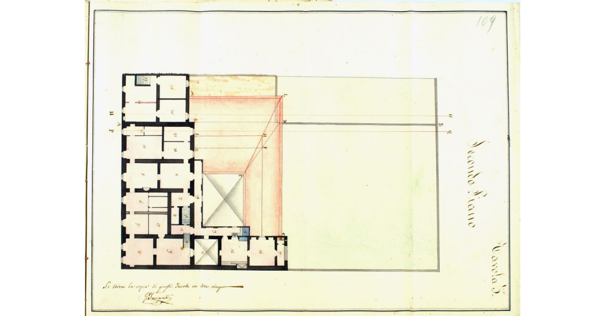 [Secondo Piano dei palazzi Diaz e dell'Azienda]