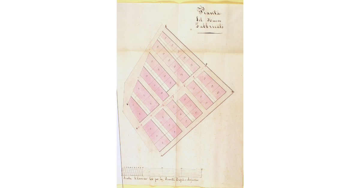 Pianta del Nuovo Fabbricato