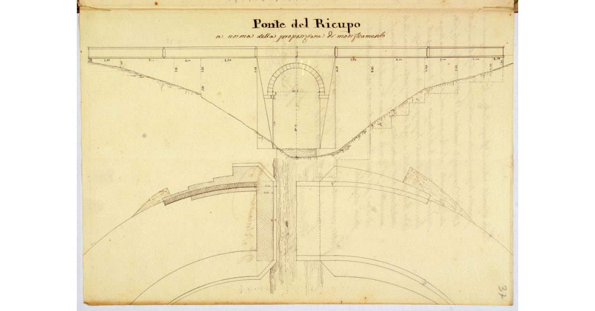 Ponte del Ricupo a norma della proposizione di modificamento