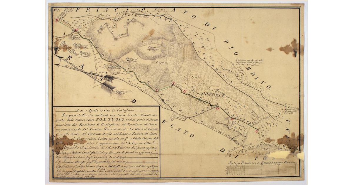 [Confine fra Buriano e Castiglione]