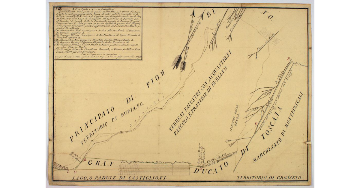 [Confine fra Buriano e Castiglione]