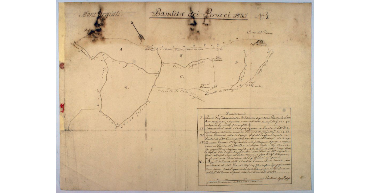 Bandita dei Perucci 1785