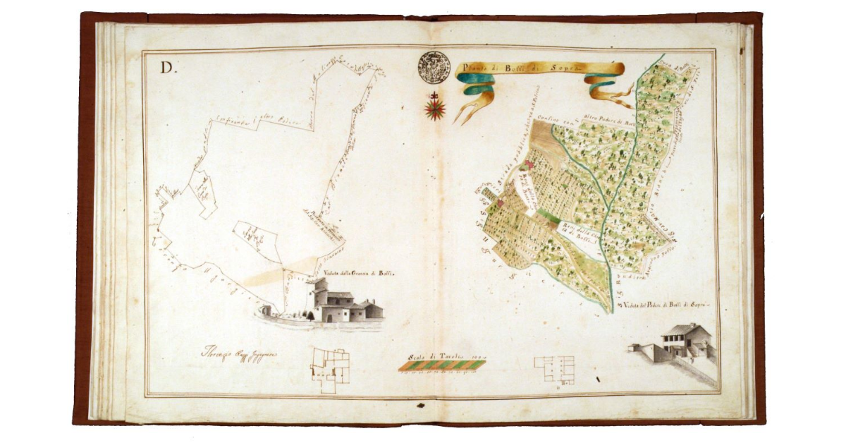 Pianta di Bossi di Sopra