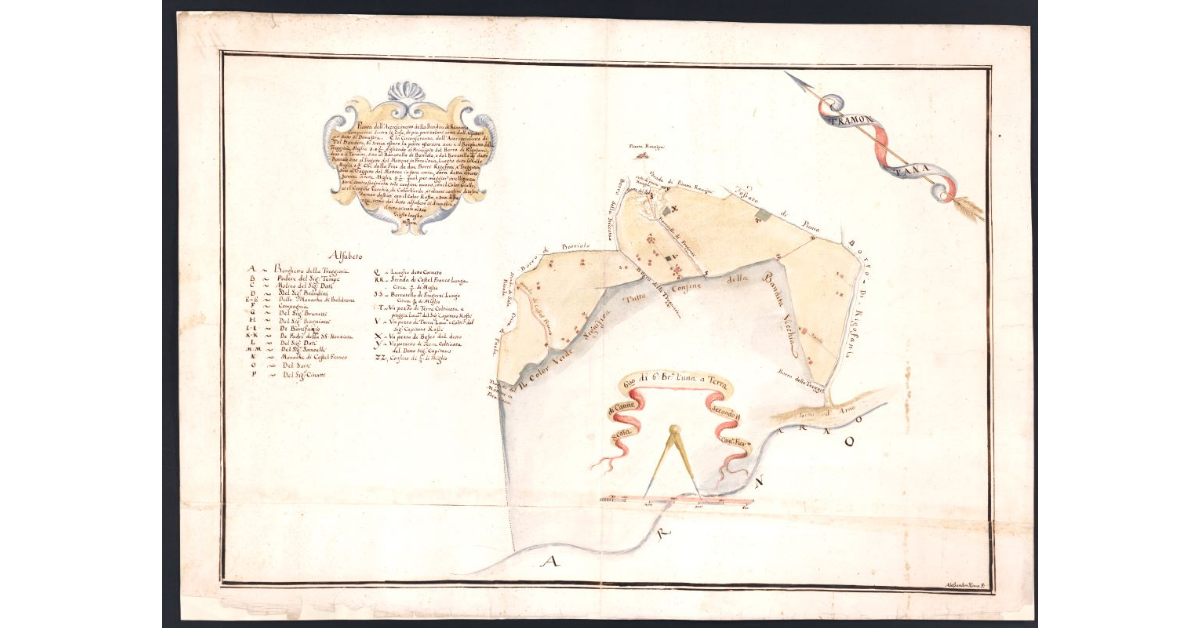 [Pianta dell'accrescimento della Bandita di Renaccio]