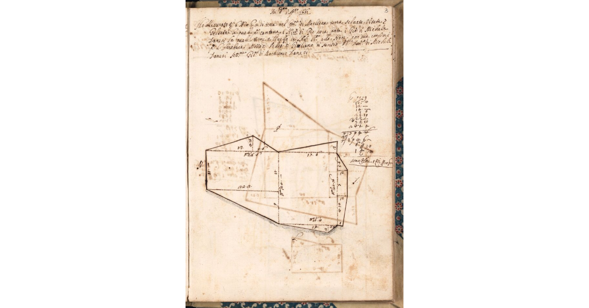 [Appezzamento di terreno tenuto a livello da Giovanni di Michele Danesi nella comunità di Marliana]