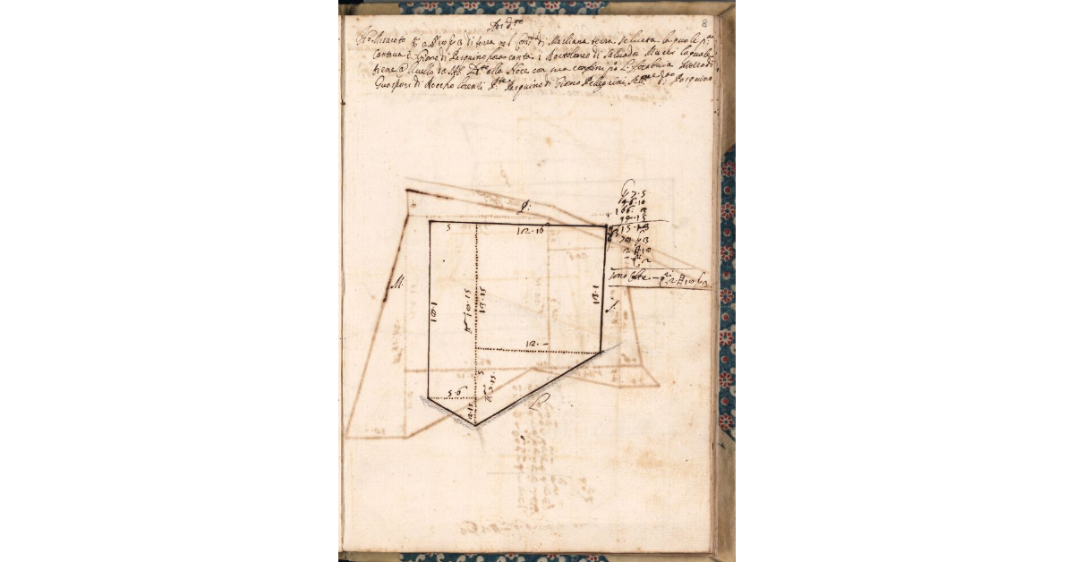 [Appezzamento di terreno tenuto a livello da Bartolomeo di Salvatore Mucci nella comunità di Marliana]