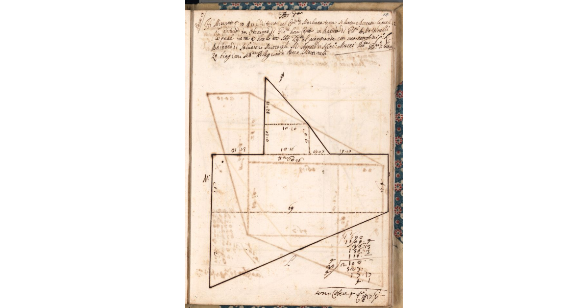 [Appezzamento di terreno tenuto a livello da Batista di Giovanni Martinelli nella comunità di Marliana]