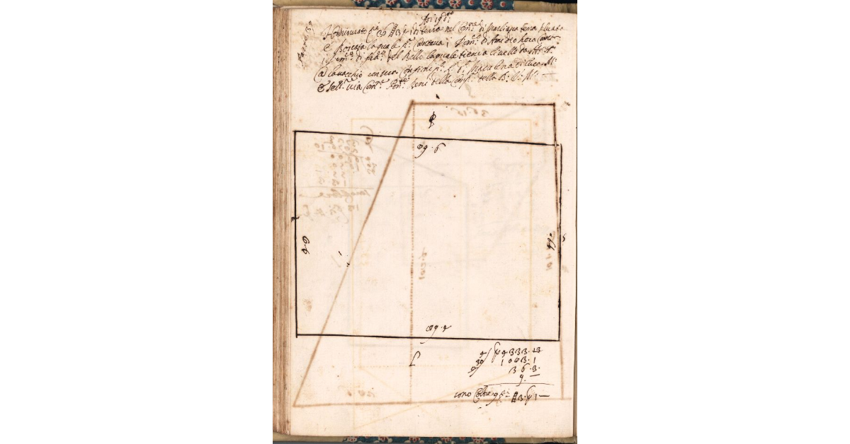 [Appezzamento di terreno tenuto a livello da Domenico di Francesco del Bello nella comunità di Marliana]