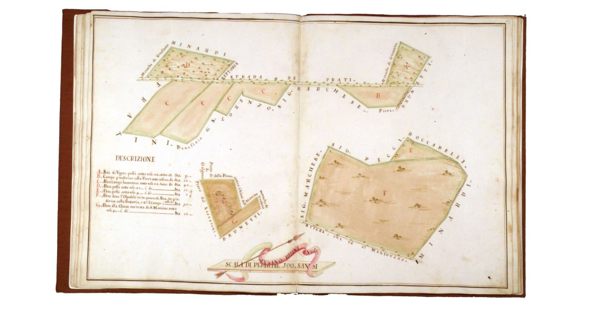 [Mappa di appezzamenti]