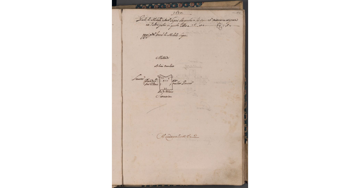 [Terreno concesso a livello nel comune di Uzzano]