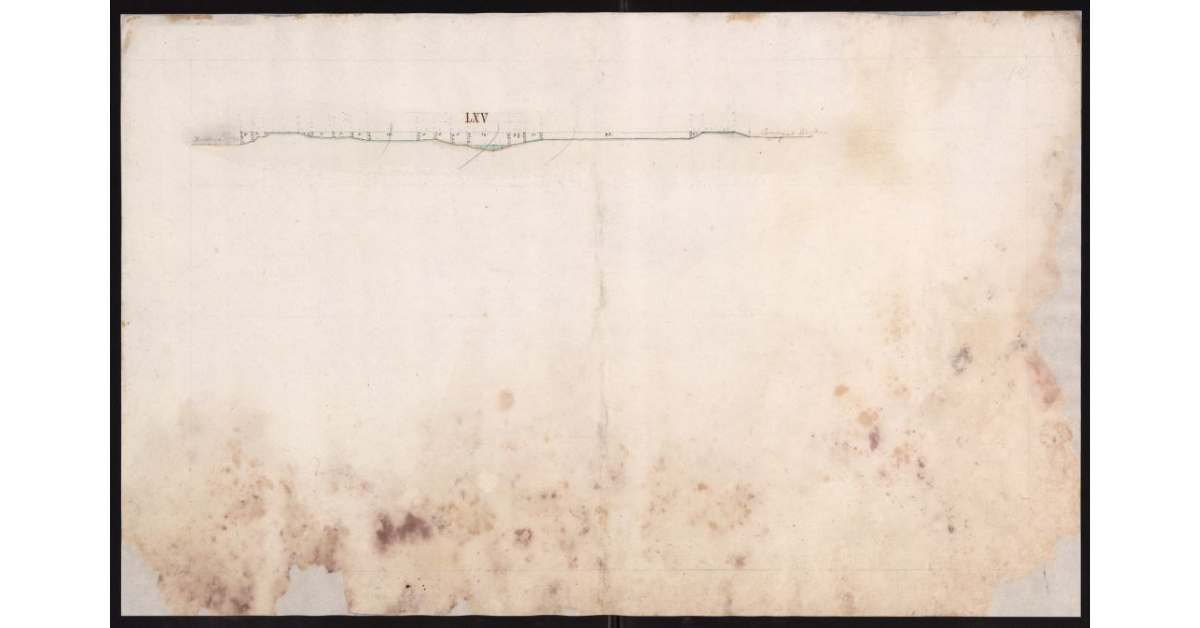 Sezioni delllo Zannone, del Fosso Reale e del Calambrone, che fissano lo stato dell'alveo, degli argini e della campagna adiacente ai nominati Canali, in cui si riducono tutte l'acque del Valdarno Pisano, come era nel tempo della visita generale eseguita nel 1773 dal Dottore Pietro Ferroni Matematico di S.A.R