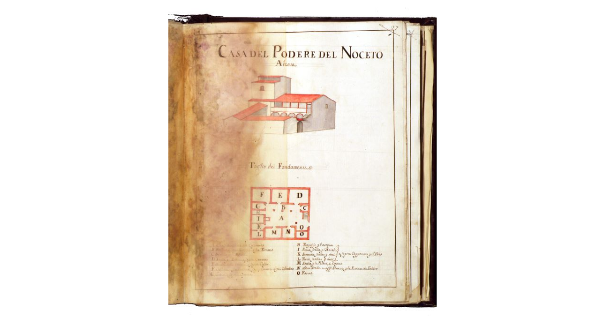 Casa del podere del Noceto