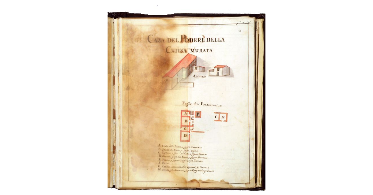 Casa del podere della Chiusa Murata