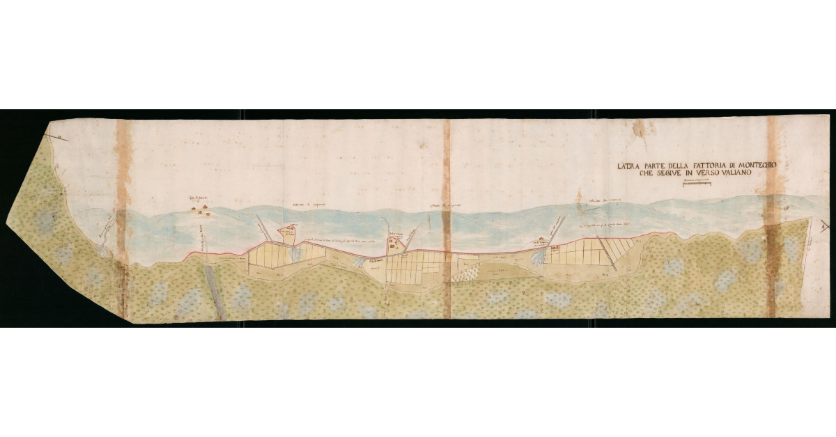 L'altra parte della Fattoria di Montecchio che seguita in verso Valiano