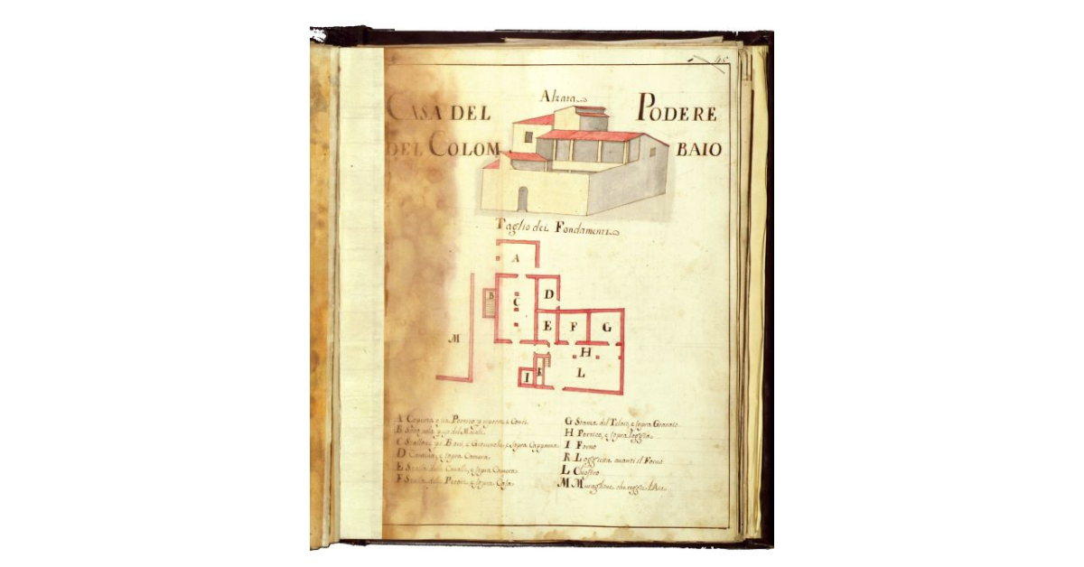 Casa del podere Colombaio