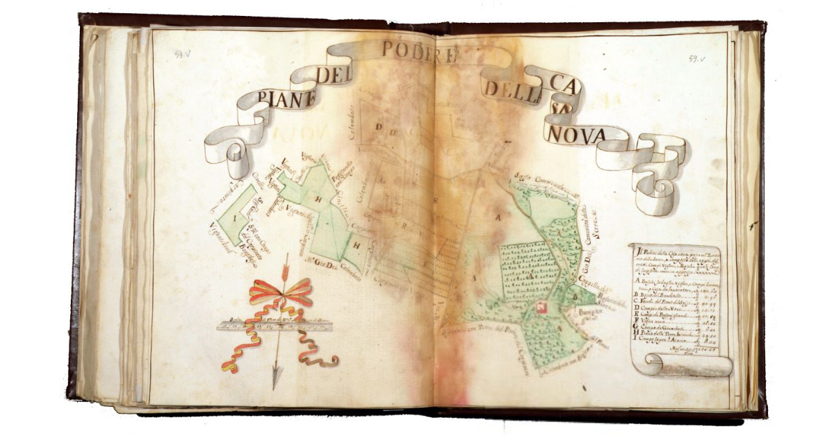 Pianta del Podere della Casa Nova