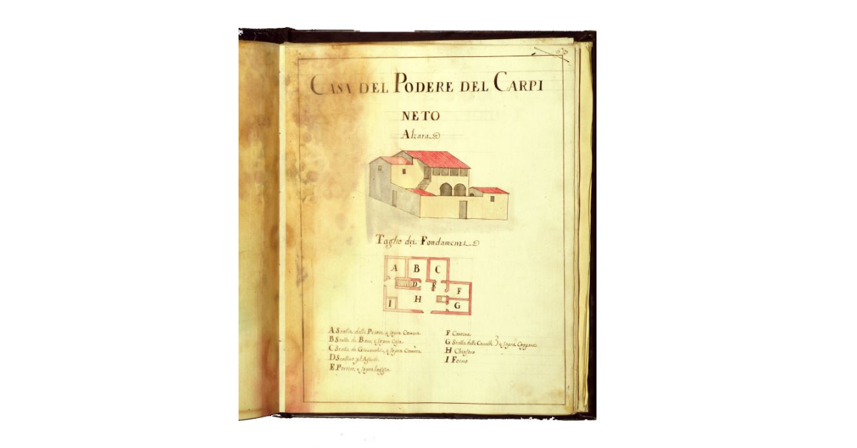 Casa del podere del Carpineto