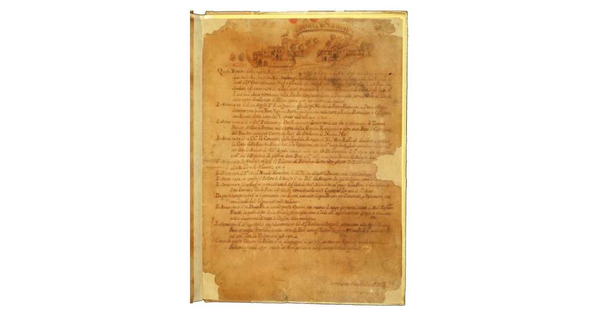 [Veduta della grancia di San Giusto]