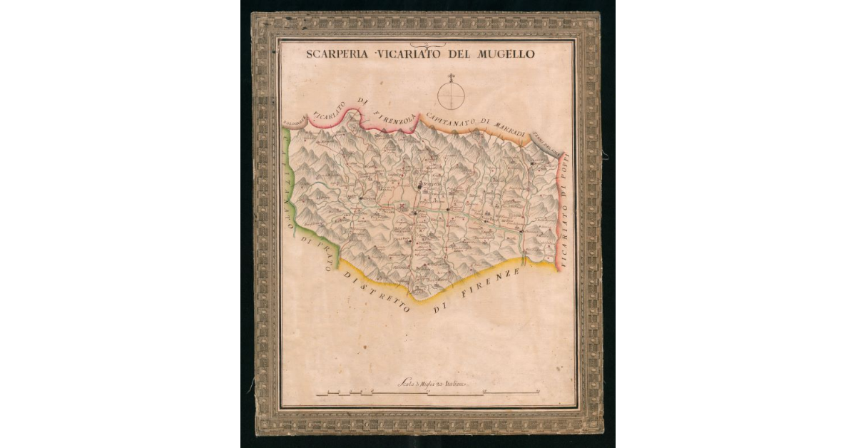 Tav.2 - Scarperia Vicariato del Mugello