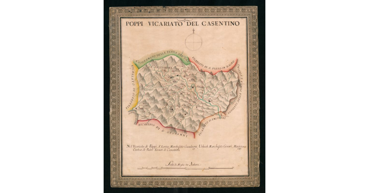 Tav.5 - Poppi Vicariato del Casentino