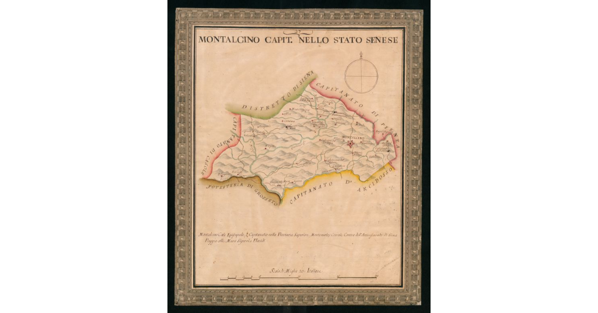 Tav.27 - Montalcino Capit. nello Stato Senese