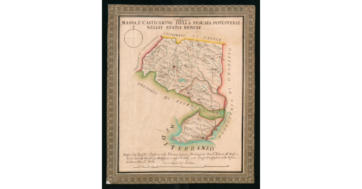 Tav.33 - Massa e Castiglione della Pescaia Potesterie nello Stato Senese