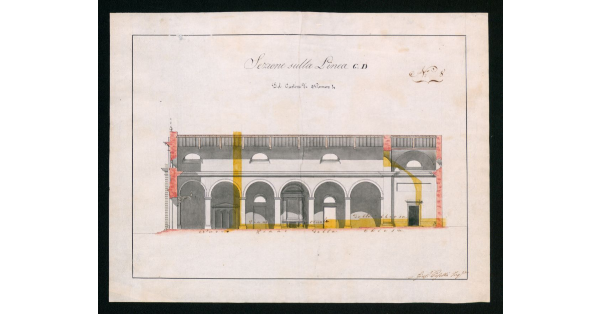 Sezione della linea C.D., n. 8