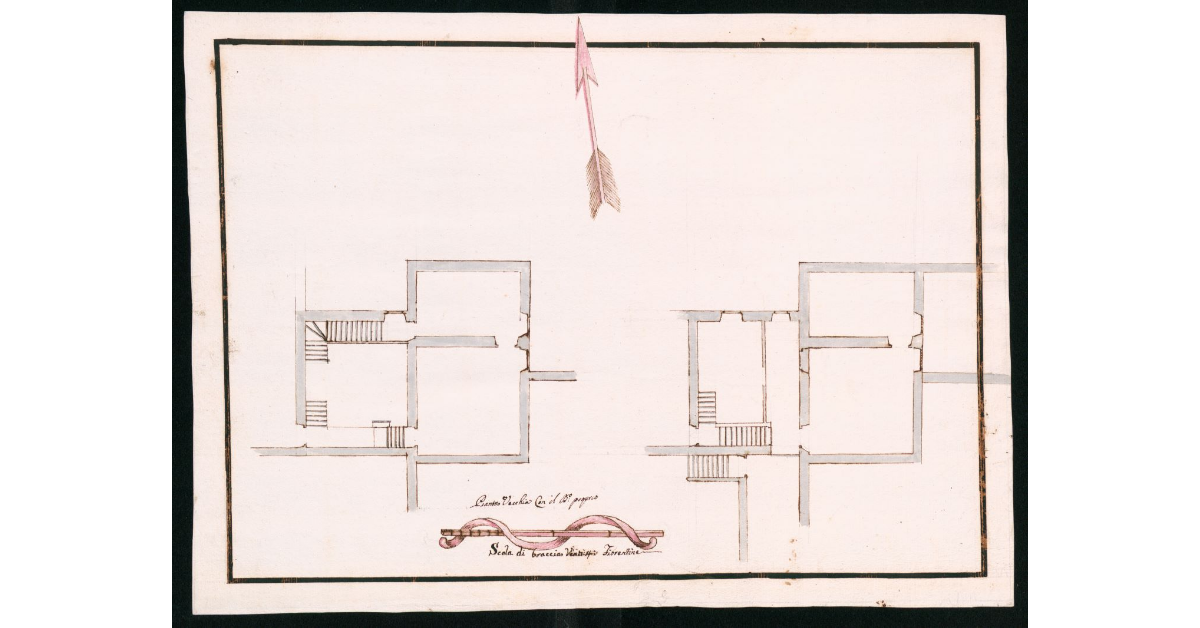 [Progetto di ristrutturazione intera della canonica del Capitolo di Prato]