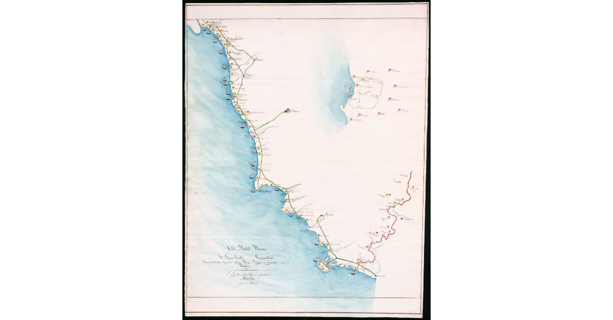 [Carta delle dogane costiere del Granducato]